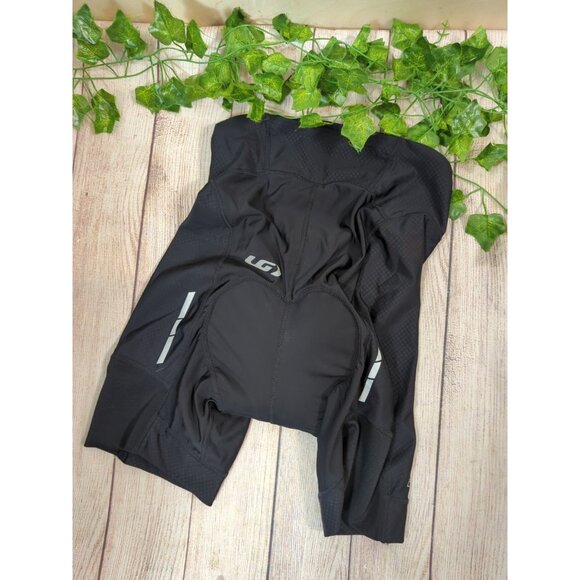 Garneau Cycling Shorts Women's Athletic Black Padded Stretch Size Small - Picture 6 of 6